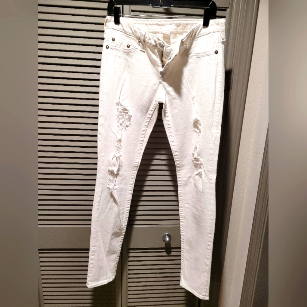 True Religion Ripped Jeans